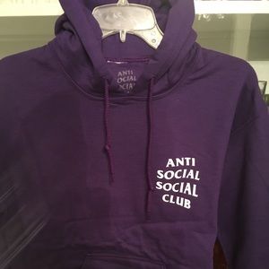 BRAND NEW! AntiSocialSocialClub hoodie